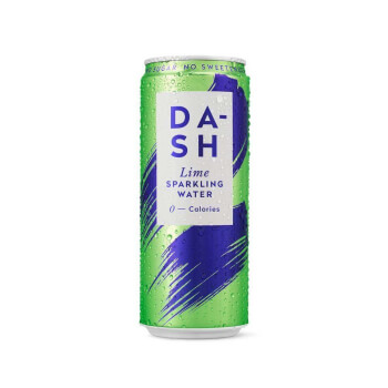 Dash Sparkling water lime - 330ml