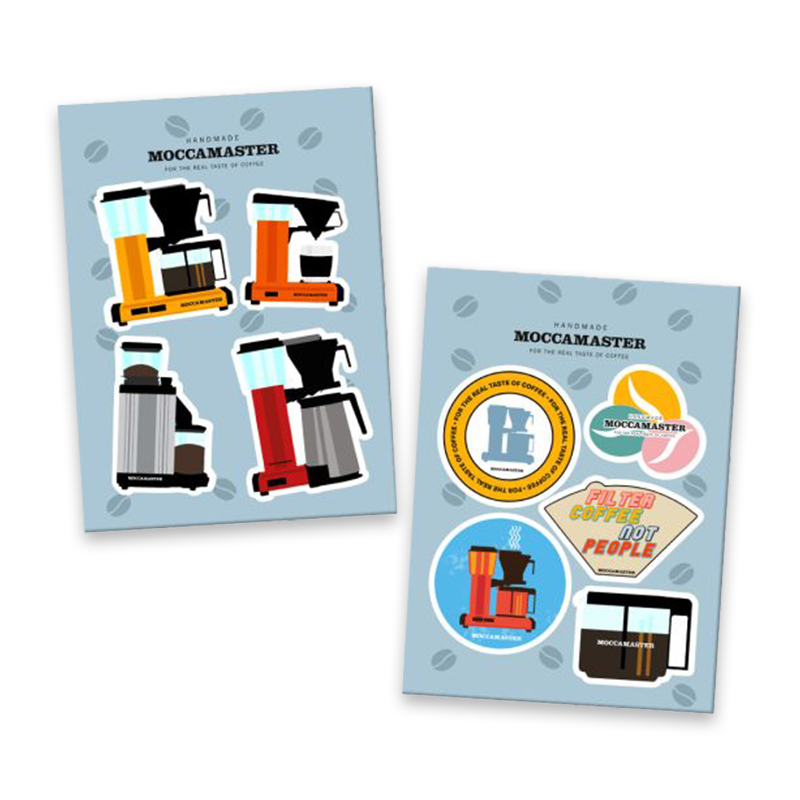 Moccamaster sticker set