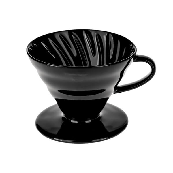 Dripper Hario V60-02 Kasuya - black