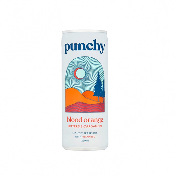 Punchy - blood orange, bitters and cardamom