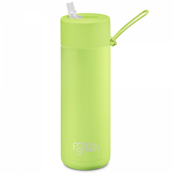 Frank Green Ceramic 595 ml Straw stainless steel - pistachio green