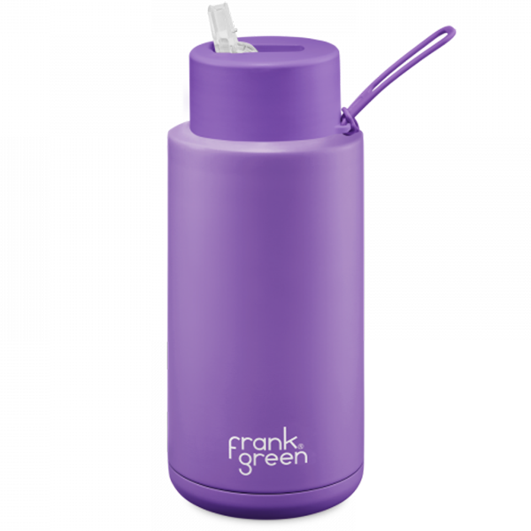 Frank Green Ceramic 1000 ml Straw stainless steel - cosmic purple