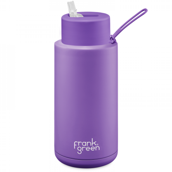 Frank Green Ceramic 1000 ml Straw stainless steel - cosmic purple