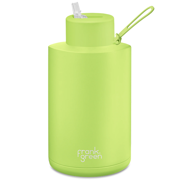 Frank Green Ceramic 2000 ml Straw stainless steel - pistachio green