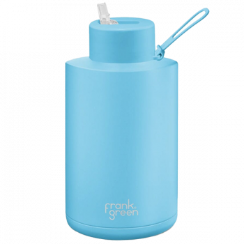 Frank Green Ceramic 2000 ml Straw stainless steel - sky blue