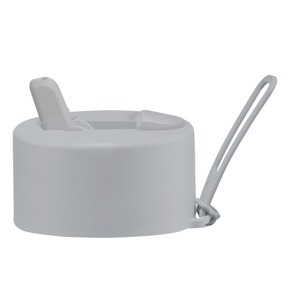 Frank Green Flip Straw Lid - replacement lid with strap - harbor mist