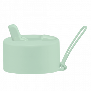 Frank Green Flip Straw Lid - replacement lid with strap - mint gelato