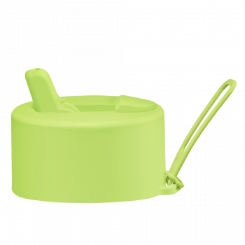 Frank Green Flip Straw Lid - replacement lid with strap - pistachio green