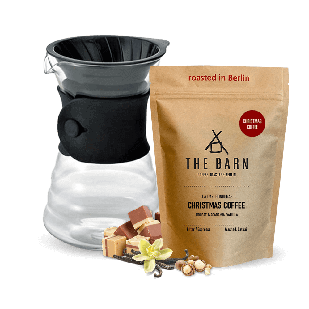 The Barn Christmas coffee Hario Decanter Set 11/23