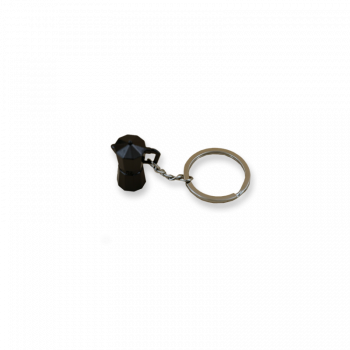 Metal Key Holder - Moka Pot Black