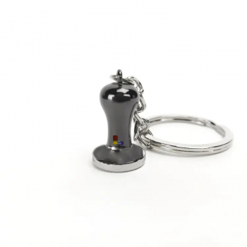 Metal keychain - tamper - black