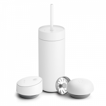 Fellow Carter Move Mug 473ml set of 3 lids (3 in 1) - white