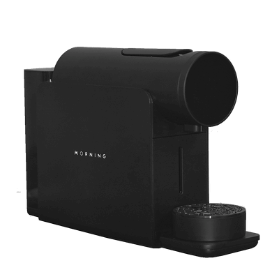 AS GOOD AS NEW - Morning capsule coffee machine - black