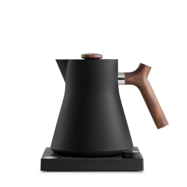 Fellow Corvo EKG - Electric Kettle - Matte Black with Walnut Handle | 