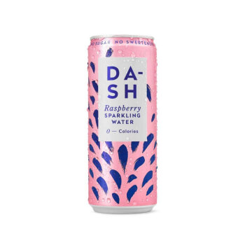 Dash Sparkling water raspberry - 330ml