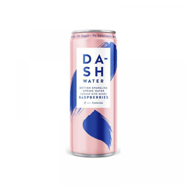Dash Sparkling water raspberry - 330ml