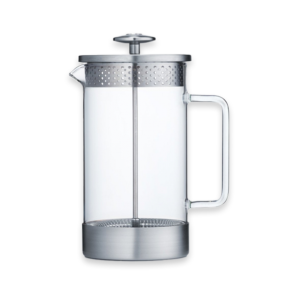 Barista & Co Core Coffee Press 8 cups - stainless steel