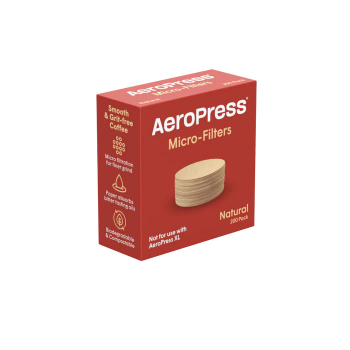 AeroPress paper filters - natural - 200 pcs