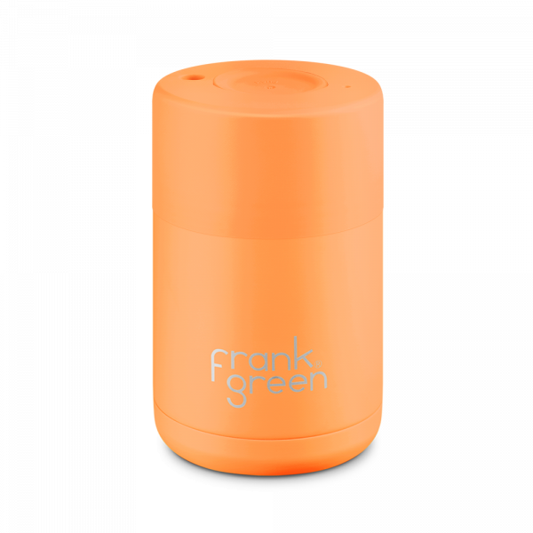Frank Green Ceramic 230 ml stainless - neon orange