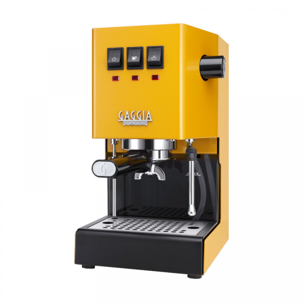 Gaggia Classic EVO BC espresso coffee machine - Sunshine Yellow