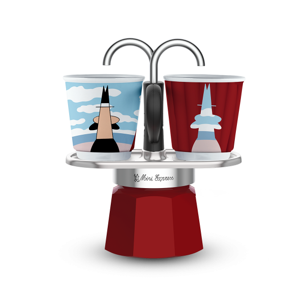 Bialetti Set Mini Express Magritte - mocha pot
