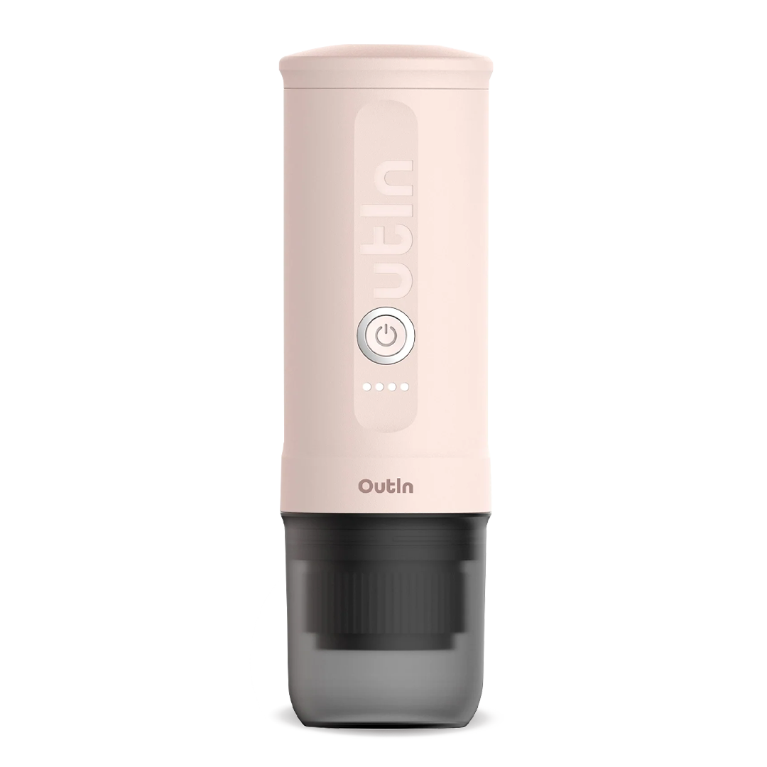 Outin Nano Portable Espresso Machine - Rose Quartz