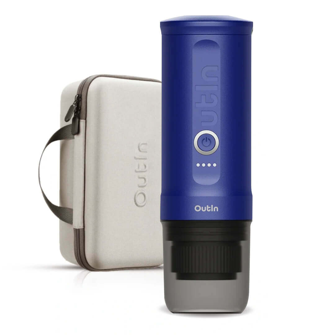 Outin Nano Portable Espresso Machine Set - Ocean Blue