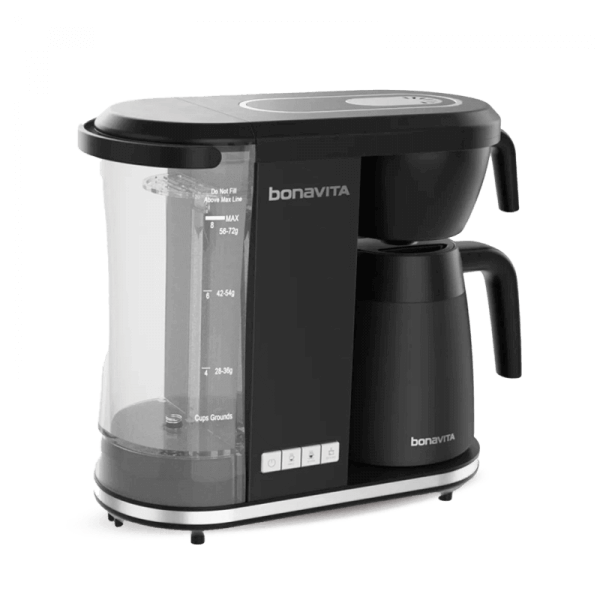 AS GOOD AS NEW - Bonavita THE ENTHUSIAST Coffee Brewer 8 Cup - black filter coffee maker