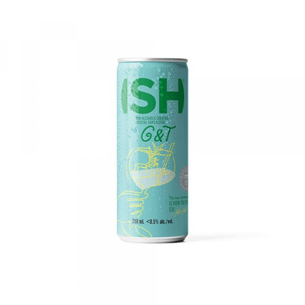 ISH Non-alcoholic 0% - Gin Tonic - 250ml