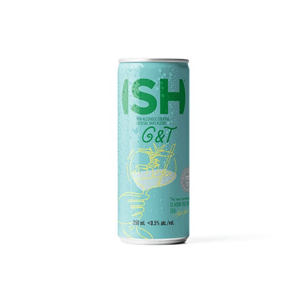 ISH Non-alcoholic 0% - Gin Tonic - 250ml