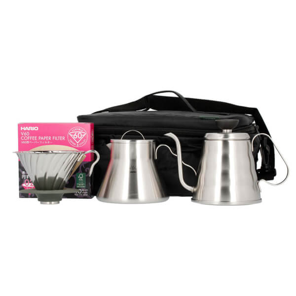 Hario Outdoor Coffee Basic Set - basic travel set