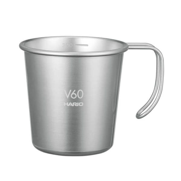 Hario Outdoor V60 Metal Stacking Mug - travel mug - 320ml