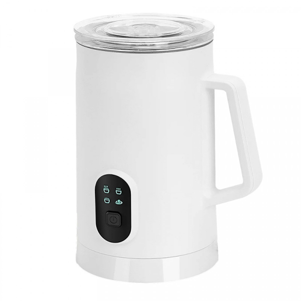 Ecocoffee electric milk frother - white