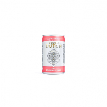 Double Dutch pink grapefruit soda - tin 150ml