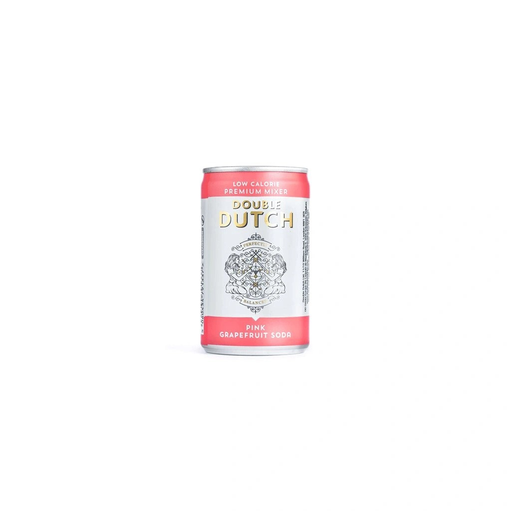 Double Dutch pink grapefruit soda - tin 150ml