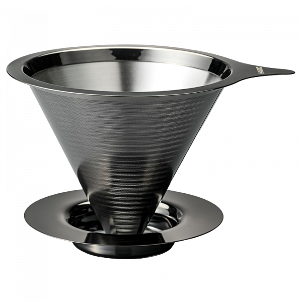 Hario Dripper V60-02 Double Mesh - metal black
