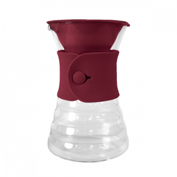 Hario V60 Drip Decanter (VDD-02CR-BB) - cranberry