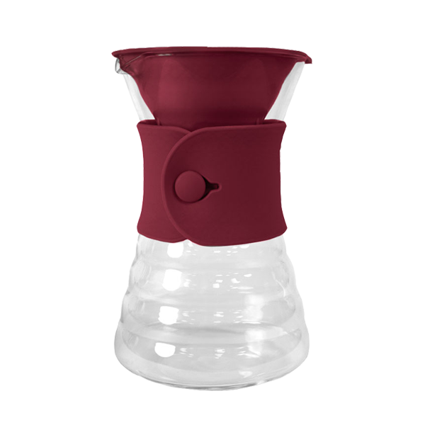 Hario V60 Drip Decanter (VDD-02CR-BB) - cranberry