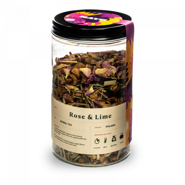 HAYB Tea - Rose with lime 70g