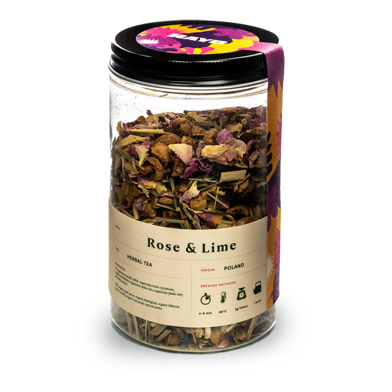 HAYB Tea - Rose with lime 70g