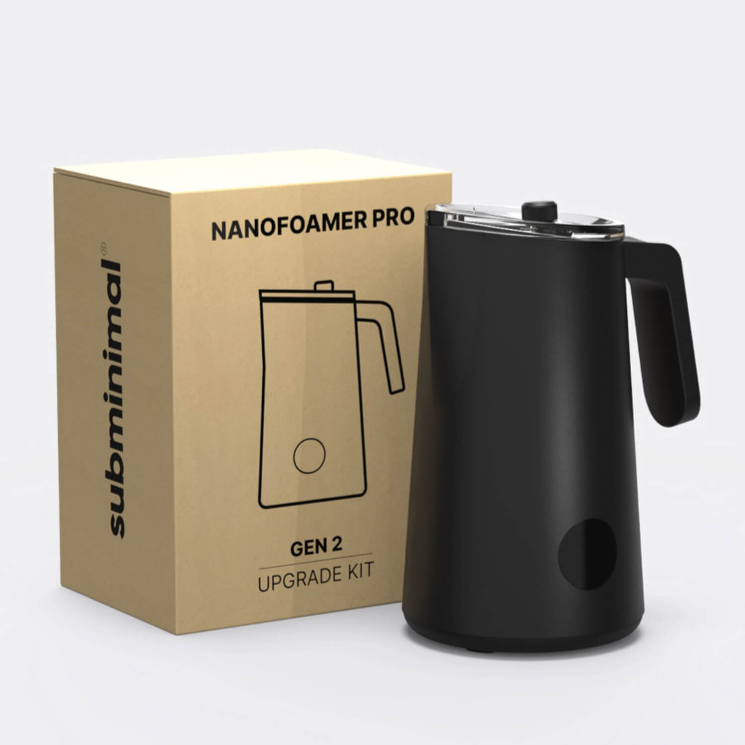 【未開封】 Nanofoamer pro subminal subminimal NANOFOAMER PRO ブラック 【公式通販】