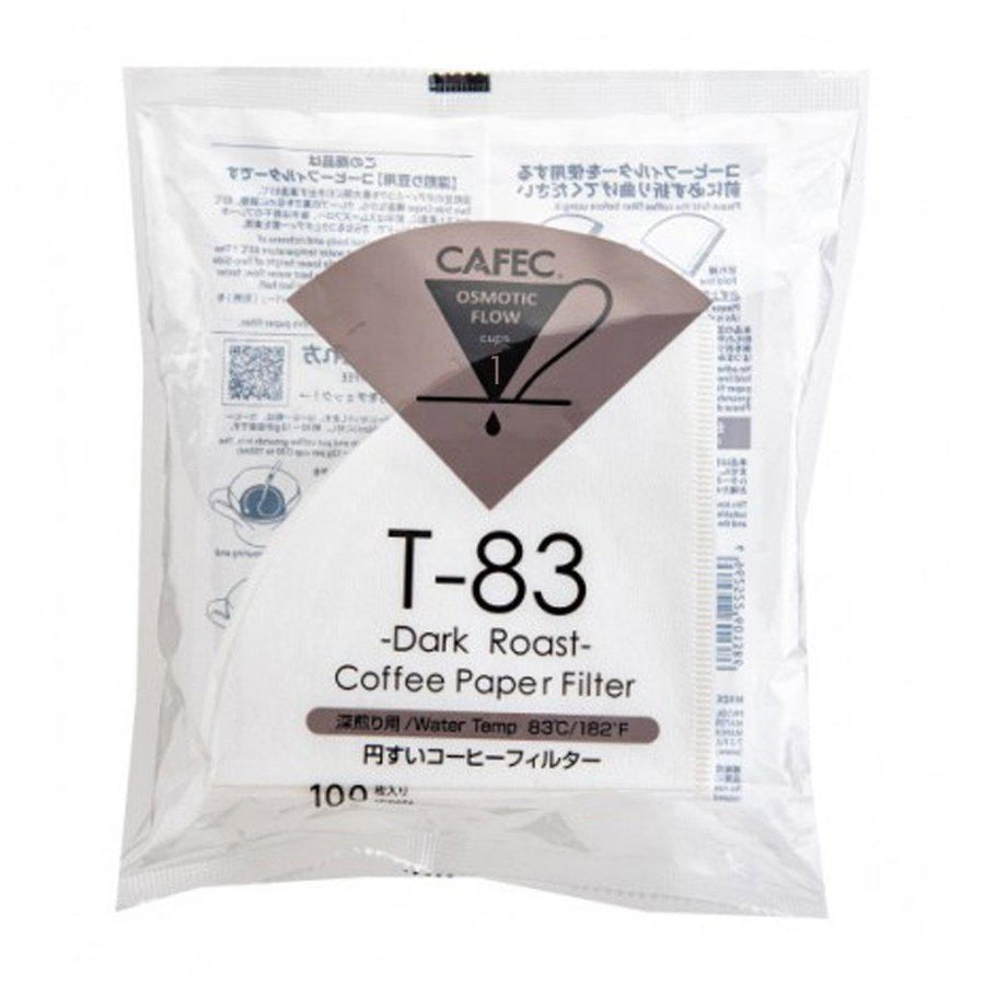 Cafec Dark Roast Paper filters size 1 - 100 pcs