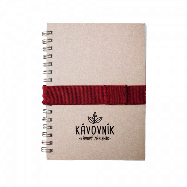 ElisBart Coffee tasting notebook - burgundy