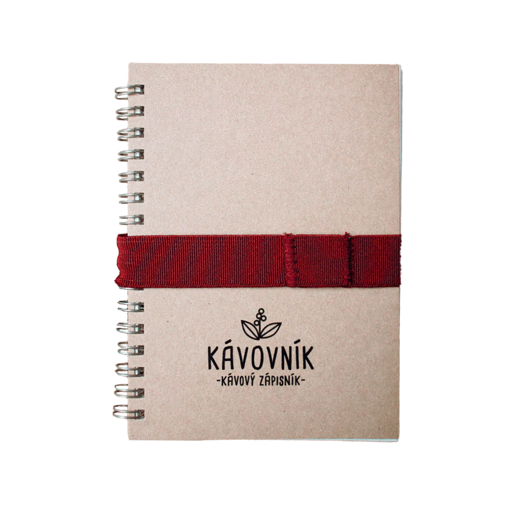 ElisBart Coffee tasting notebook - burgundy