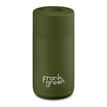 Frank Green Ceramic 355 ml stainless - khaki