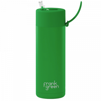 Frank Green Ceramic 595 ml Straw stainless steel - evergreen