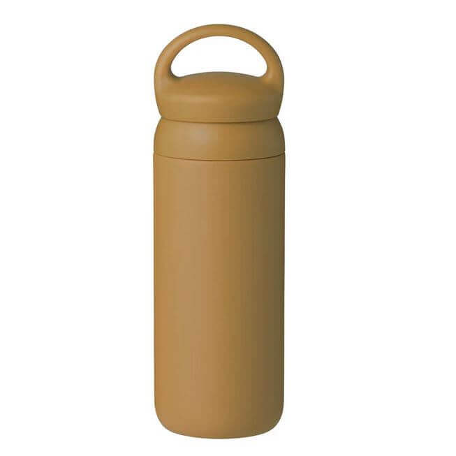 Kinto Day Off travel thermos 500 ml - yellow