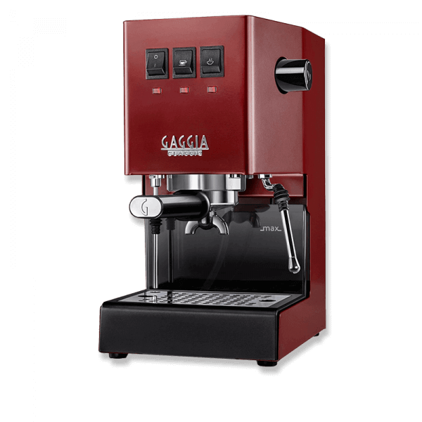 Gaggia Classic EVO E24 espresso coffee machine - Cherry Red