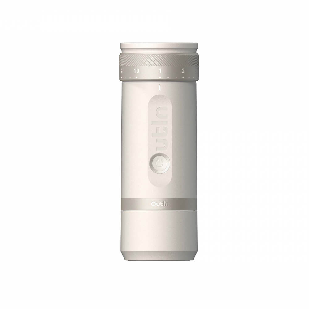 Outin Fino Portable Electric Espresso Coffee Grinder - White