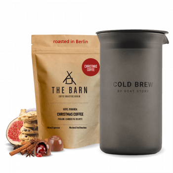 The Barn Christmas coffee Goat Story Cold Brew Set